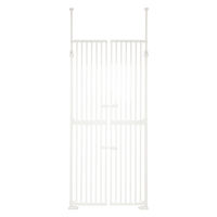 シンセーインターナショナル ペットゲート 猫 にゃんドア ハイタイプ 突っ張り ホワイト 436294 1個（直送品）