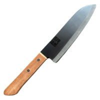 ファインクラフト 三徳包丁 16.5cm ステンレス製 木柄 鍛錬 日本製 439143 1個（直送品）