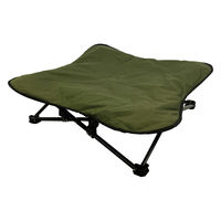 シンセーインターナショナル ペットベッド アウトドア ペットコット L 折りたたみ 犬 カーキ 439244 1個（直送品）