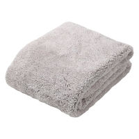 タオル ヘアタオル 40×100cm 思わず頬ずりしたくなるタオル ANGEL STEP Premium ライトグレー 449658 1個（直送品）