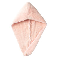 橋爪商店 ヘアターバン 思わず頬ずりしたくなるタオル ANGEL STEP Premium 日本製 ピンク 449671 1個（直送品）