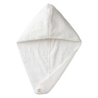 橋爪商店 ヘアターバン 思わず頬ずりしたくなるタオル ANGEL STEP Premium 日本製 ホワイト 449672 1個（直送品）