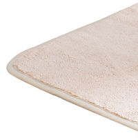 バスマット タオルバスマット 45×60cm 思わず頬ずりしたくなるタオル ANGEL STEP Premium ベージュ 449674（直送品）