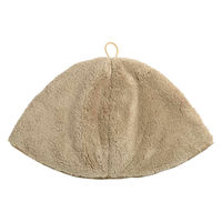 橋爪商店 サウナハット 思わず頬ずりしたくなるサウナハット ANGEL STEP Premium 日本製 ライトブラウン 449725 1個（直送品）