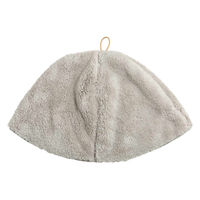 橋爪商店 サウナハット 思わず頬ずりしたくなるサウナハット ANGEL STEP Premium 日本製 ライトグレー 449724 1個（直送品）