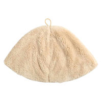 橋爪商店 サウナハット 思わず頬ずりしたくなるサウナハット ANGEL STEP Premium 日本製 ベージュ 449726 1個（直送品）