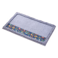 橋爪商店 玄関マット ダーラヘスト 屋内 50cm×80cm ライトグレー 450494 1個（直送品）