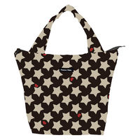 HALKARIN’S トートバッグ サブバッグ 折りたたみ ファスナー ロックスターブラック 450562 1個（直送品）