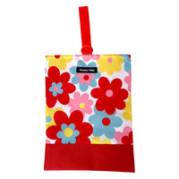 HALKARIN’S シューズバッグ キッズ シューズケース 消臭 抗菌 ポップフラワー 450575 1個（直送品）