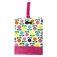 HALKARIN’S シューズバッグ キッズ シューズケース 消臭 抗菌 ホワイトチューリップ 450576 1個（直送品）