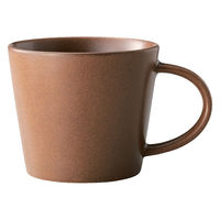 ミヤザキ食器 マグカップ 220ml LIKE 再生陶磁器 ブラウン 450771 1個（直送品）
