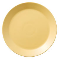 ミヤザキ食器 プレート 21.5cm LIKE 再生陶磁器 イエロー 450807 1個（直送品）