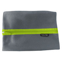 HALKARIN’S ポーチ メッシュポーチ 消臭 抗菌 デオドラントネーム付き グレー 450921 1個（直送品）