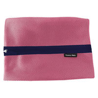 HALKARIN’S ポーチ メッシュポーチ 消臭 抗菌 デオドラントネーム付き ピンク 450923 1個（直送品）