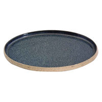 ミヤザキ食器 プレート 26cm L オーバル TOSS 磁器 美濃焼 ネイビー 451597 1個（直送品）