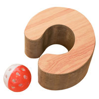 シンセーインターナショナル 爪とぎ ドーナツ型爪とぎ ダンボール おもちゃ 452558 1個（直送品）