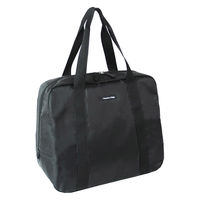 HALKARIN’S マザーズバッグ ジムトートバッグ ハンナフラ Hanna Hula 軽量 ブラック 456261 1個（直送品）