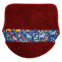 橋爪商店 蓋カバー ダーラヘスト 洗浄暖房用 ワインレッド 461845 1個（直送品）