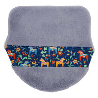 橋爪商店 蓋カバー ダーラヘスト 洗浄暖房用 ライトグレー 461846 1個（直送品）