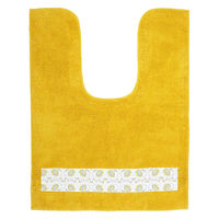 橋爪商店 トイレマット ピックリンツ 耳長 90×70cm イエロー 461893 1個（直送品）