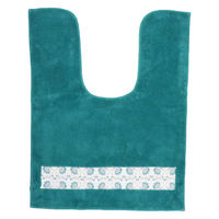 橋爪商店 トイレマット ピックリンツ 耳長 90×70cm ブルー 461894 1個（直送品）