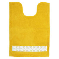 橋爪商店 トイレマット ピックリンツ 胴長 95×70cm イエロー 461895 1個（直送品）