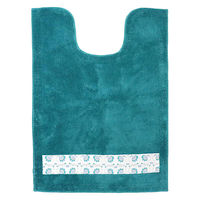 橋爪商店 トイレマット ピックリンツ 胴長 95×70cm ブルー 461896 1個（直送品）