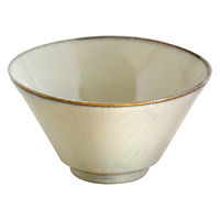 ミヤザキ食器 どんぶり 900ml L インスタン丼 磁器 アイボリー 463677 1個（直送品）