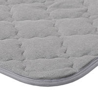 萩原敷物 敷きパッド単品 セミダブル コットンパイル ズレない敷きパッド ピターら グレー 465624 1個（直送品）