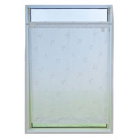 加栄レース レースカーテン リーフ柄 小窓 UVカット ミラーレース 70×90cm 省エネ ホワイト 469393 1個（直送品）