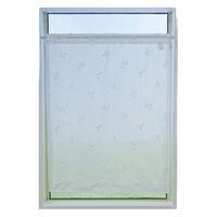 加栄レース レースカーテン リーフ柄 小窓 UVカット ミラーレース 70×120cm 省エネ ホワイト 469394 1個（直送品）