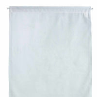 加栄レース レースカーテン 小窓 ストライプ柄 70×120cm UVカット ミラーレース 469416 1個（直送品）