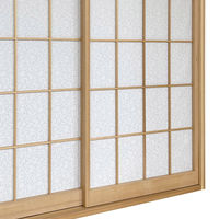 加栄レース 障子紙 障子に貼るレース 100cm×200cm 2枚入 カール 469425 1個（直送品）