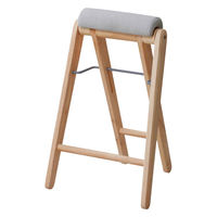 弘益 スツール 折りたたみ ナチュラル 474602 1個（直送品）