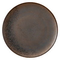 ミヤザキ食器 プレート コスタヴェルデ サトゥルノ プレーンプレート 16cm ブラウン 476146 1個（直送品）