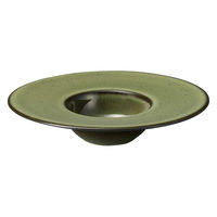 ミヤザキ食器 プレート コスタヴェルデ サトゥルノ グルメプレート 19.2cm グリーン 476153 1個（直送品）