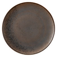 ミヤザキ食器 プレート コスタヴェルデ サトゥルノ プレーンプレート 21cm ブラウン 476158 1個（直送品）