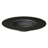 ミヤザキ食器 プレート コスタヴェルデ アングリー グルメプレート 28.8cm ブラック 476175 1個（直送品）
