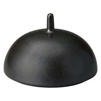 ミヤザキ食器 コスタヴェルデ アングリー カバー 16cm ライトブラック 476178 1個（直送品）