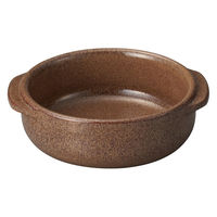 ミヤザキ食器 キャセロール M.STYLE エルモ 両手キャセロール 13.2cm ブラウン 476187 1個（直送品）