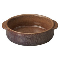 ミヤザキ食器 キャセロール M.STYLE エルモ 両手キャセロール 15.8cm ブラウン 476197 1個（直送品）