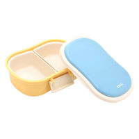 三好製作所 mii キッズ保冷ランチボックス 430ml ブルー 483769 1個（直送品）