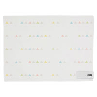 三好製作所 mii ランチョンクロス Grid 綿100% トライアングル 483778 1個（直送品）