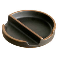 ネクスト 箸置き 小皿 ペトリー ブラック 487866 1個（直送品）