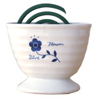 ネクスト 蚊取り線香ホルダー 陶器製 蚊取り線香ケース アニマル フラワー 488517 1個（直送品）