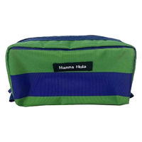 ポーチ Hanna Hula ハンナフラ 撥水 バッグ 小物入れ かわいい おしゃれ アニマルフレンズ ボーダーグリーン 489217 1個（直送品）