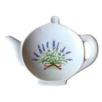 ネクスト 皿 トレイ かわいいポット型 ティーバック ラベンダー 489866 1個（直送品）