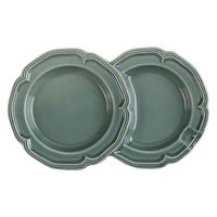 ネクスト プレート ソレイユ ダブル 皿 オリーブグレイ 489917 1個（直送品）