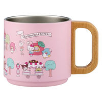 スケーター マグカップ 350ml ステンマグ サンリオキャラクターズ village 490046 1個（直送品）