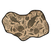 ダルトン 玄関マット 室内 FOSSIL MAT 40×60 SEA 492416 1個（直送品）